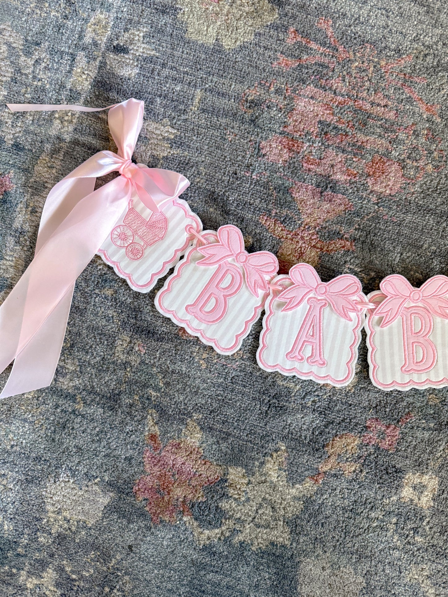 Baby Carriage Baby Banner