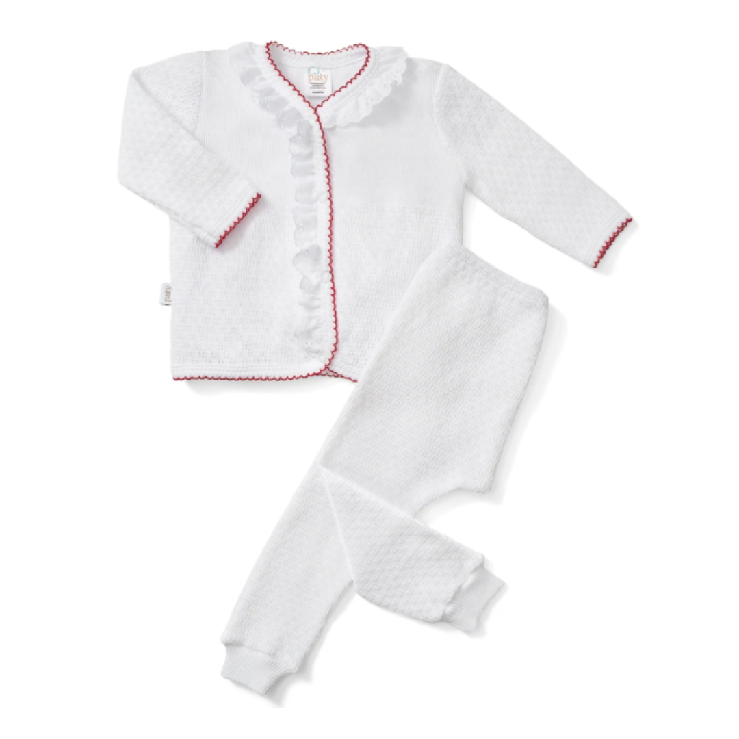 Christmas Pre-Order - Paty Set With Eyelit Ruffle