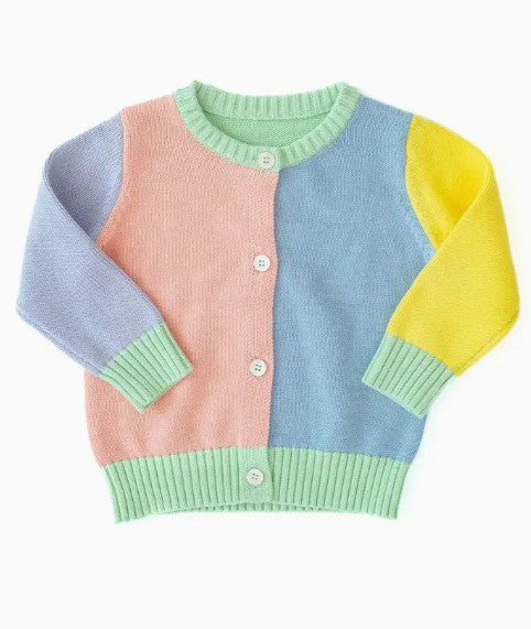 Colorblock Cardigan