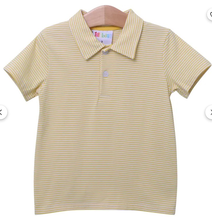 Boys Striped Collared Shirt