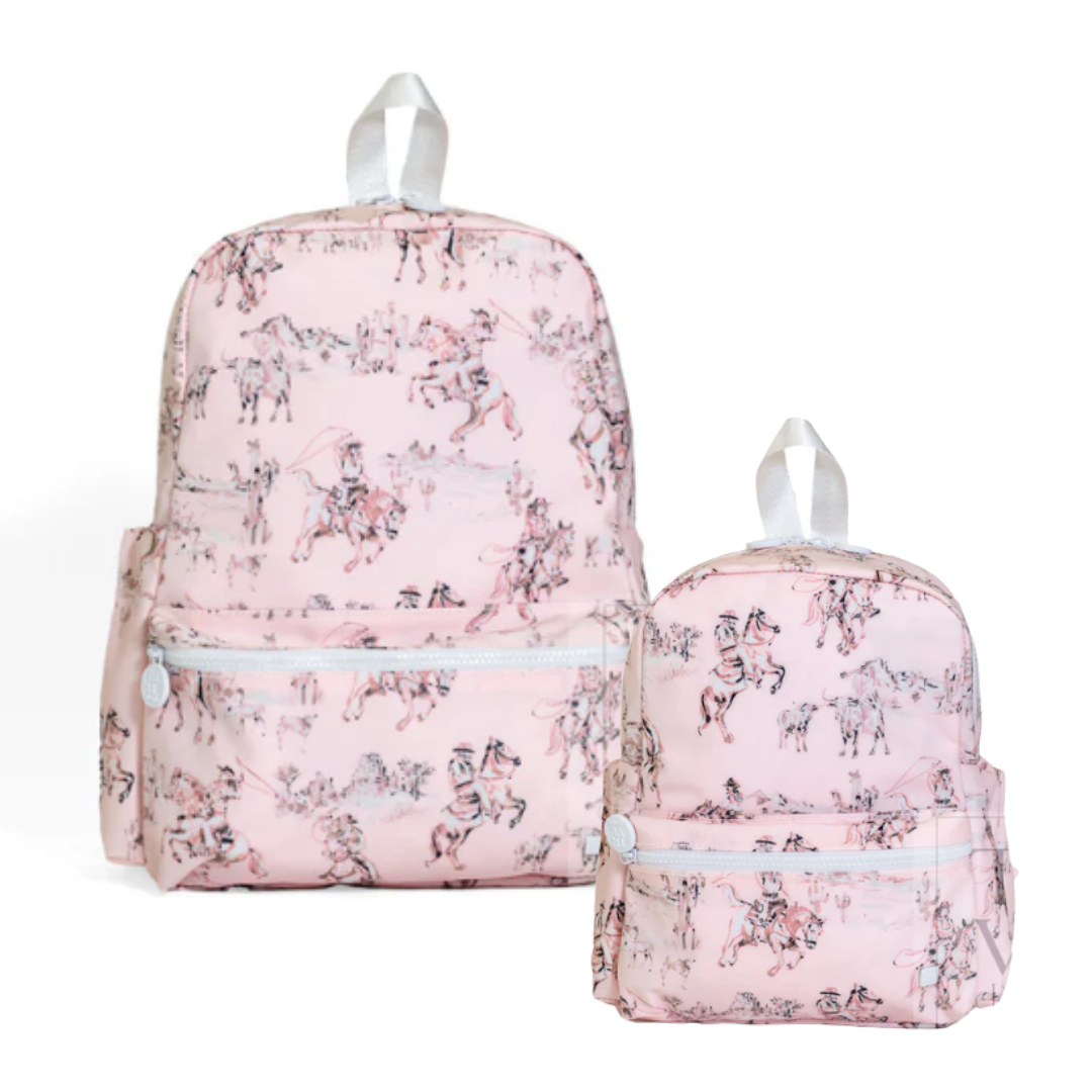 TRVL Back-To-School Pre-Order — Cowgirl Toile Backpack