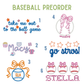 Baseball Pre-Order - Piping Collared Sets (Multiple Colors)