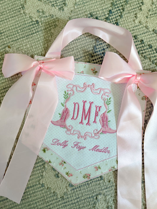 Heirloom Baby Announcement Banner