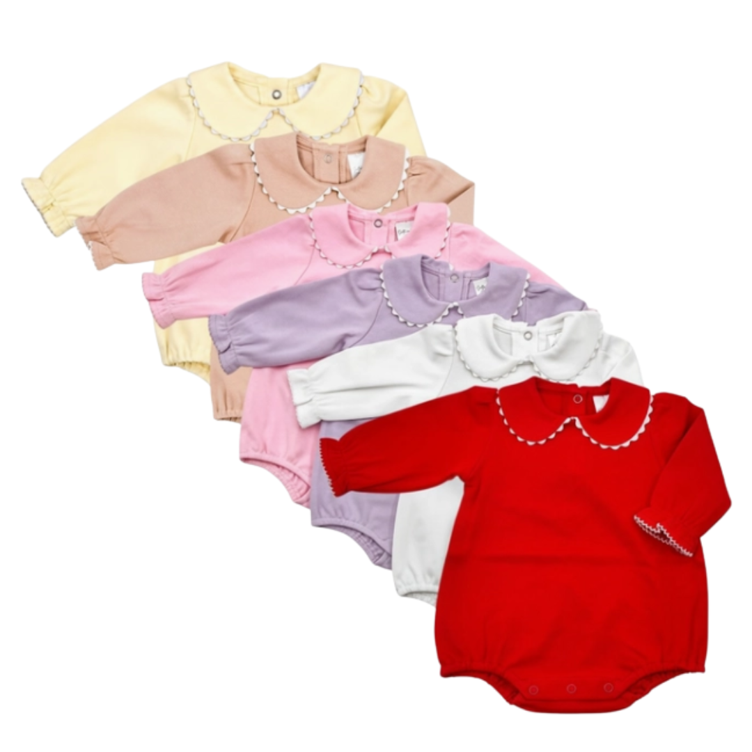 Christmas Pre-Order - Scallop Collar Bubble (Multiple Colors)