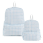 TRVL Back-To-School Pre-Order — Pimlico Plaid Blue Backpack