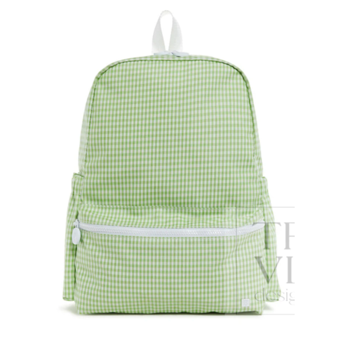 TRVL Back-To-School Pre-Order — Gingham Leaf 2 Backpack