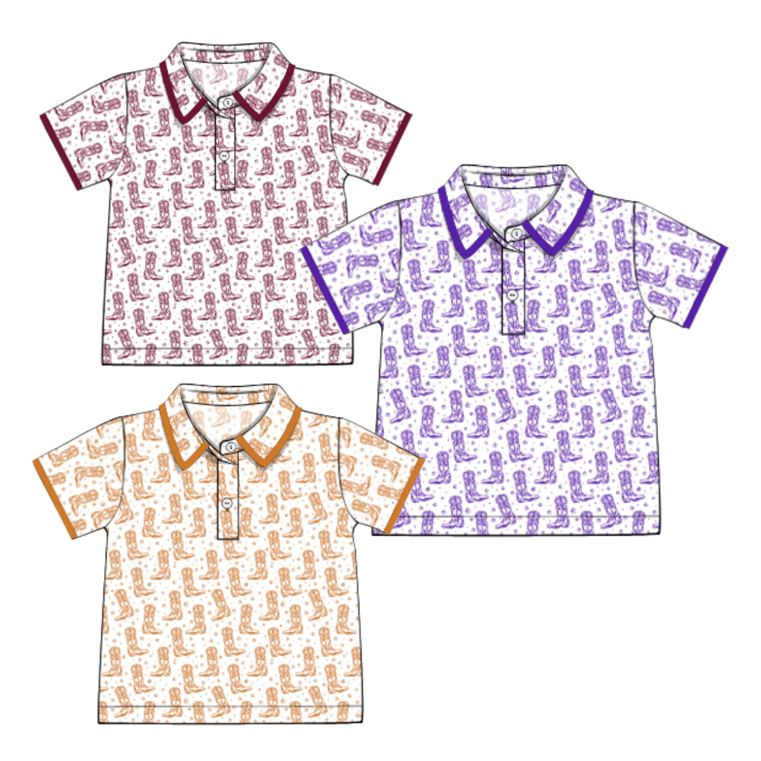Collegiate - Collared Shirt (Multiple Colors)