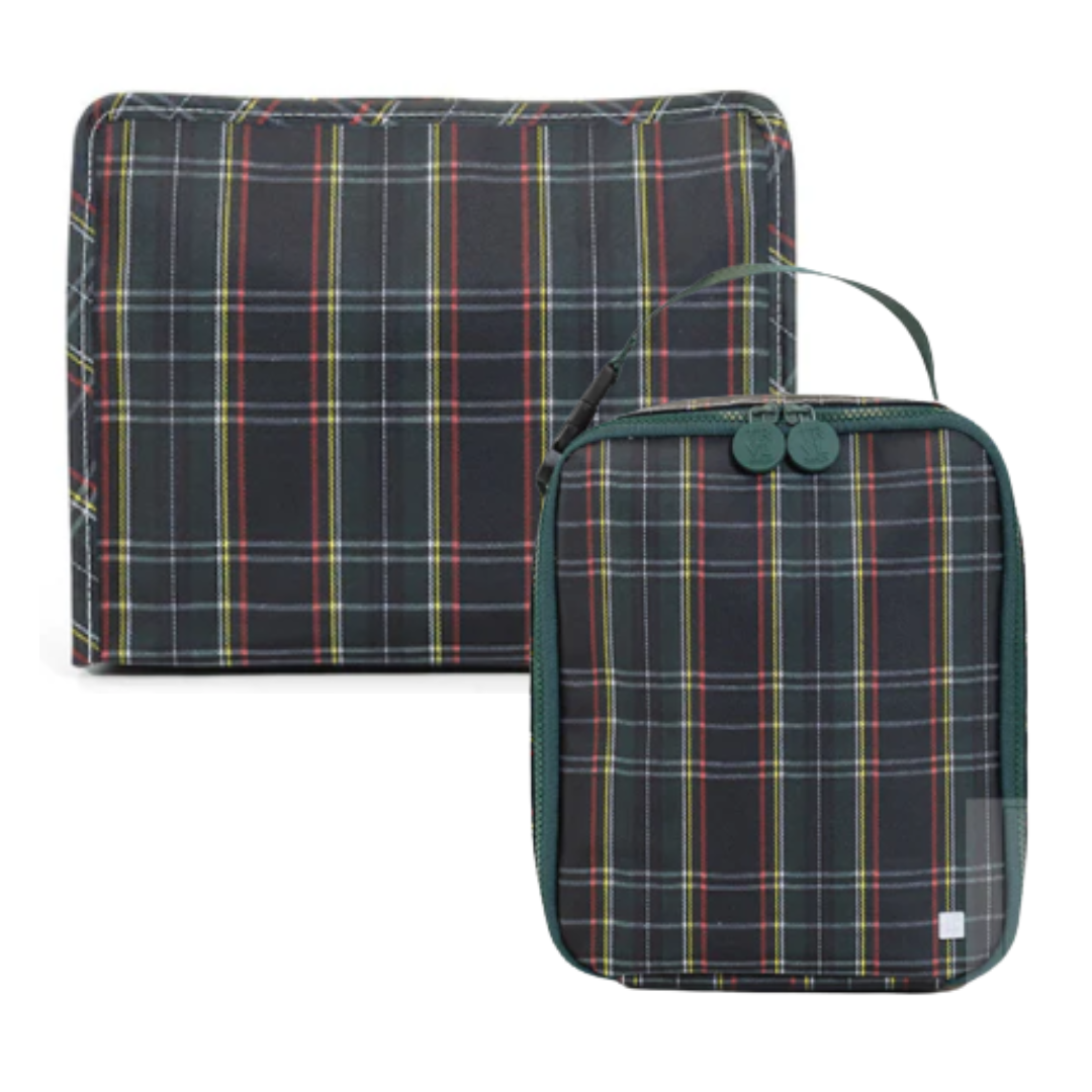 TRVL Back-To-School Pre-Order — Cambridge Plaid Pouch/Lunch Kit