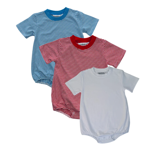 Memorial Day Pre-Order - Stripe/Solid T-Shirt Bubbles (Multiple Colors)
