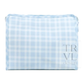 TRVL Back-To-School Pre-Order — Pimlico Plaid Blue Pouch/Lunch Kit