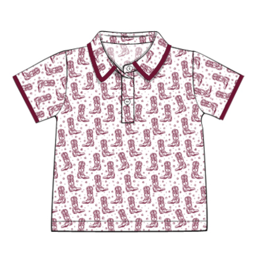 Collegiate - Collared Shirt (Multiple Colors)
