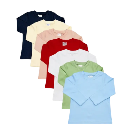 Christmas Pre-Order - Boys Long Sleeve Tee (Multiple Colors)