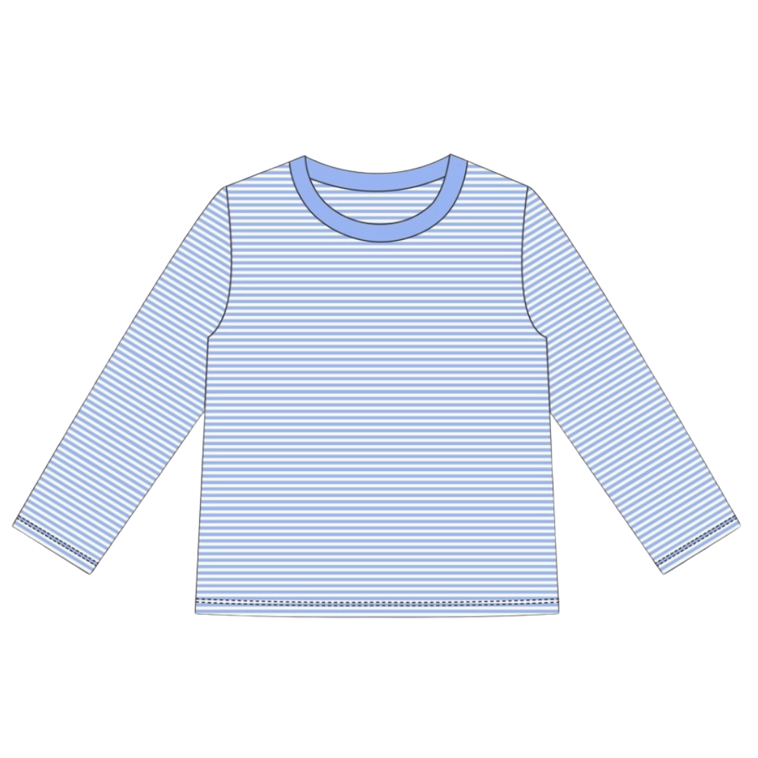 Halloween Pre-Order - Stripe Long Sleeve Tee (Multiple Colors)