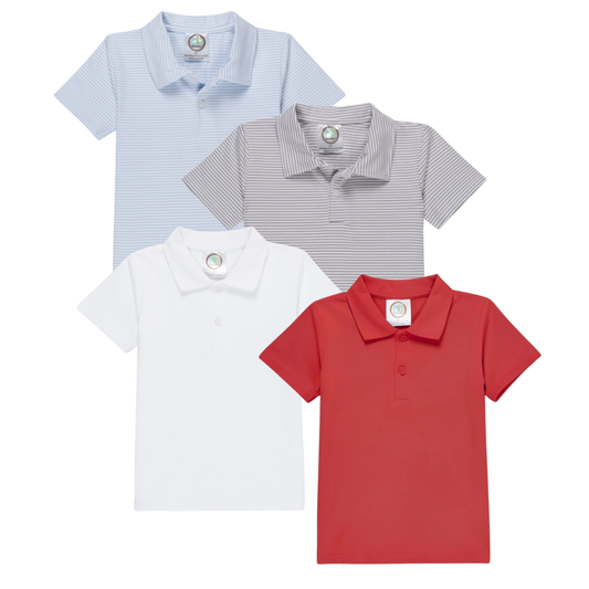 Christmas Pre-Order - Boys Collared Shirts (Multiple Colors)