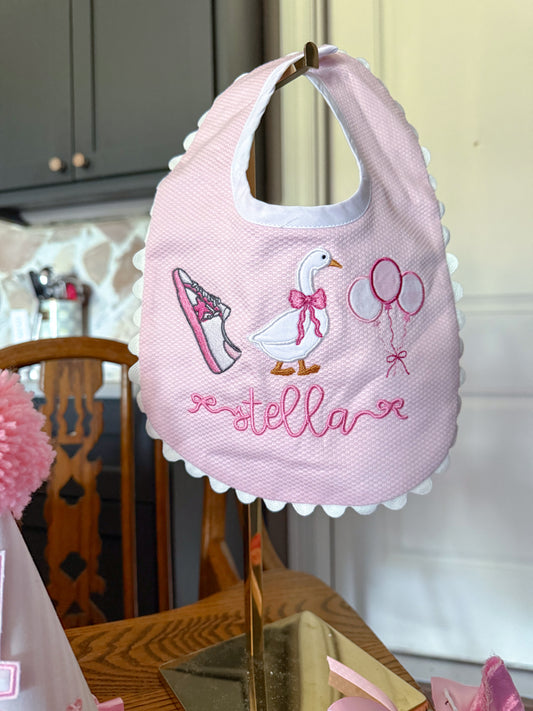 Pique Trim Classic Bib (Multiple Colors)