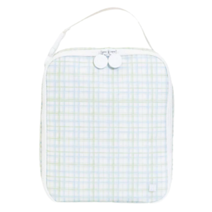 TRVL Back-To-School Pre-Order — Classic Plaid Green Pouch/Lunch Kit