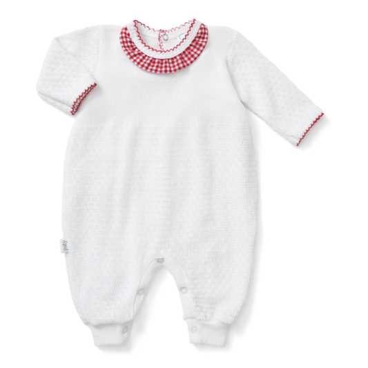 Christmas Pre-Order - Paty Romper With Gingham