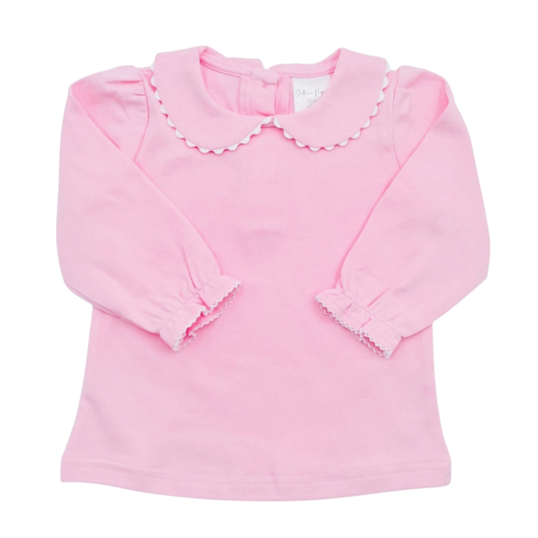 Halloween Pre-Order - Girls Scallop Long Sleeve Tee (Multiple Colors)