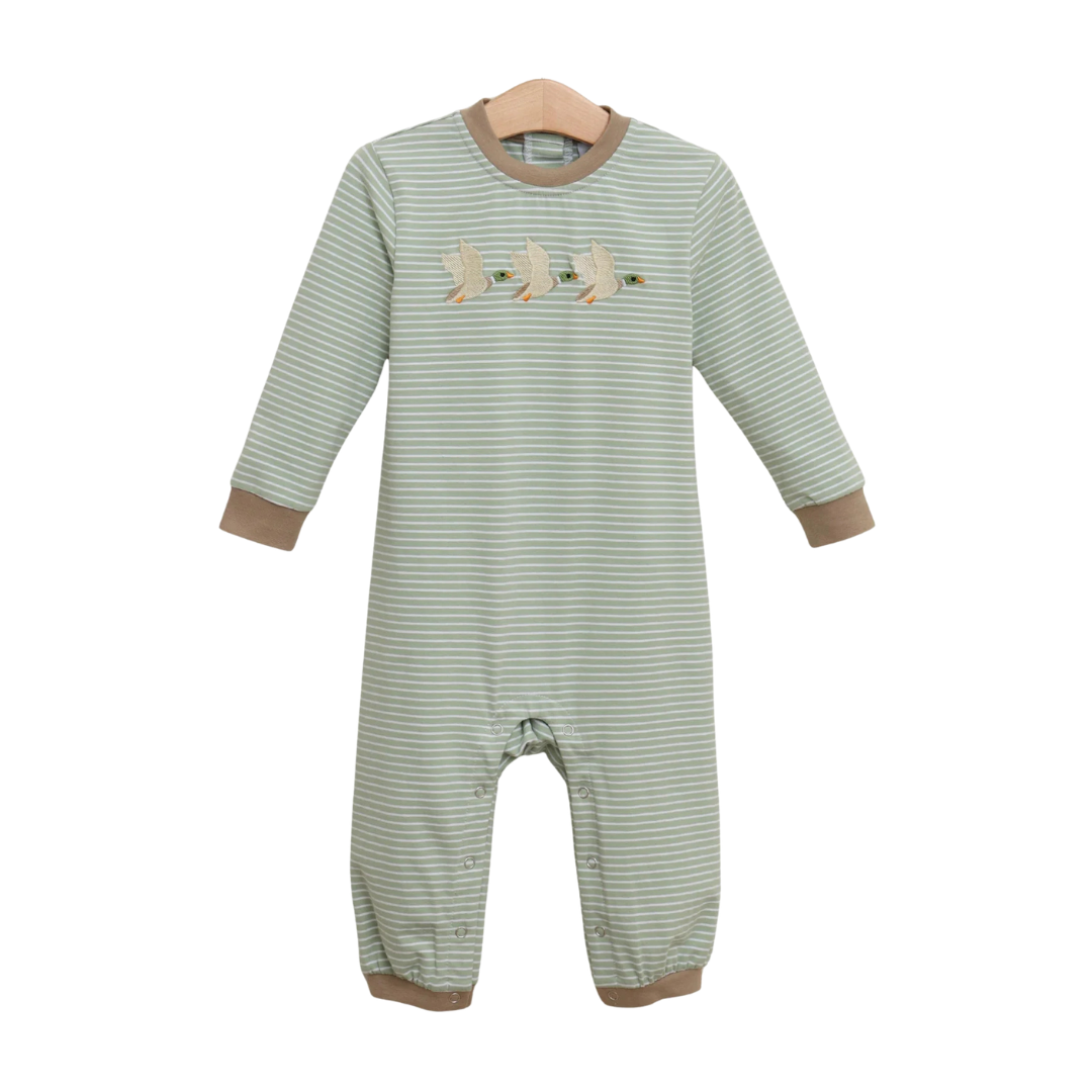 Thanksgiving Pre-Order - Mallard Flight Romper