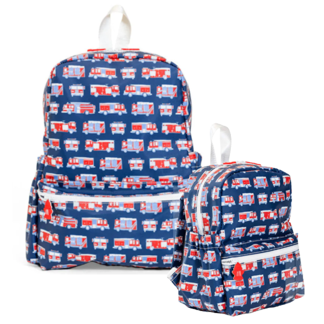 TRVL Back-To-School Pre-Order — Fire Engines Backpack