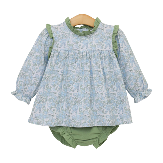 Thanksgiving Pre-Order - Floral Diaper Set