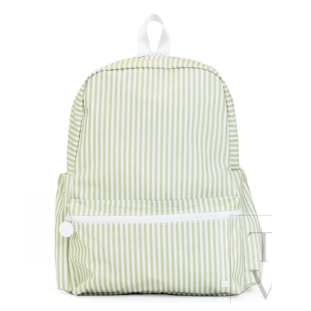 TRVL Back-To-School Pre-Order — Pimlico Stripe Sage Backpack