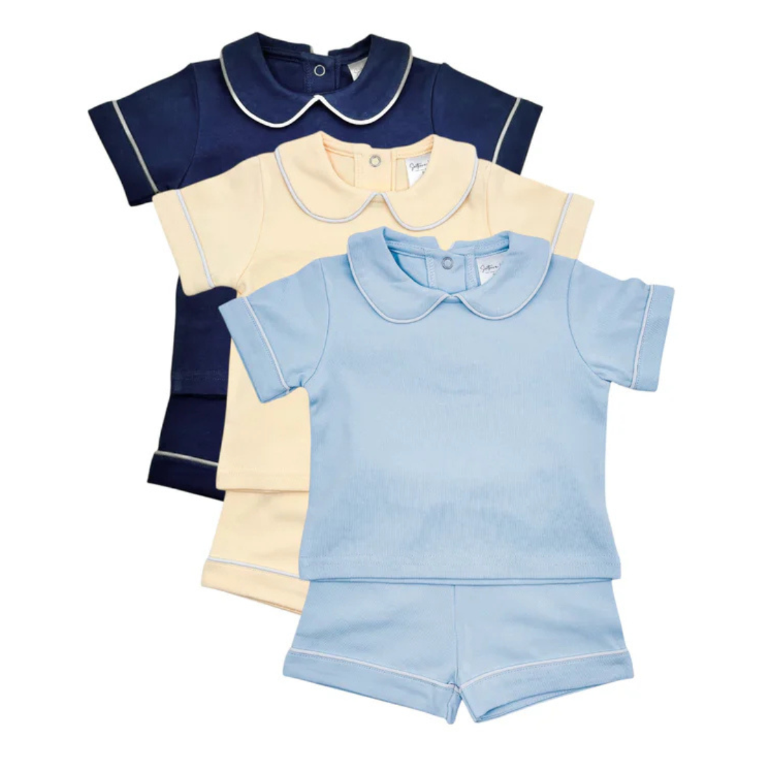 Baseball Pre-Order - Piping Collared Sets (Multiple Colors)