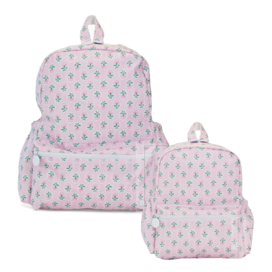 TRVL Back-To-School Pre-Order — Petite Fluer Pink Backpack