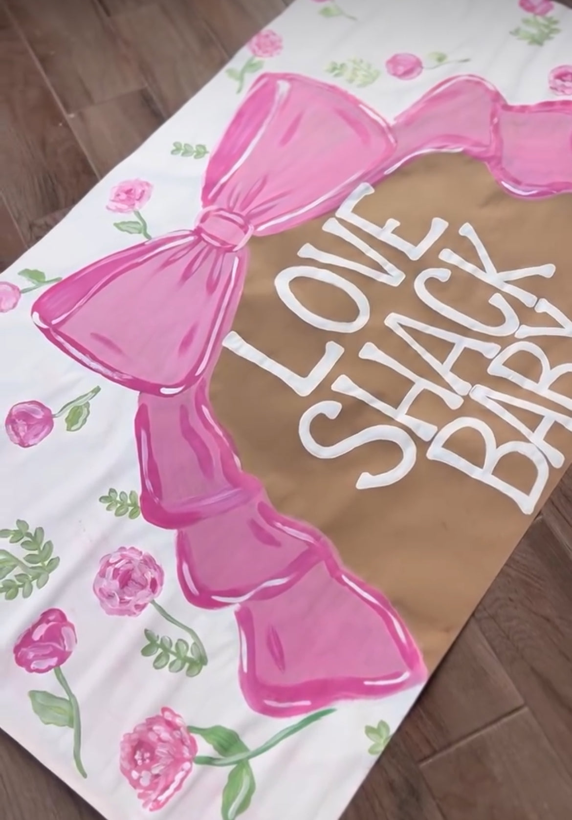 Path to Paint Custom Birthday Painted Banner