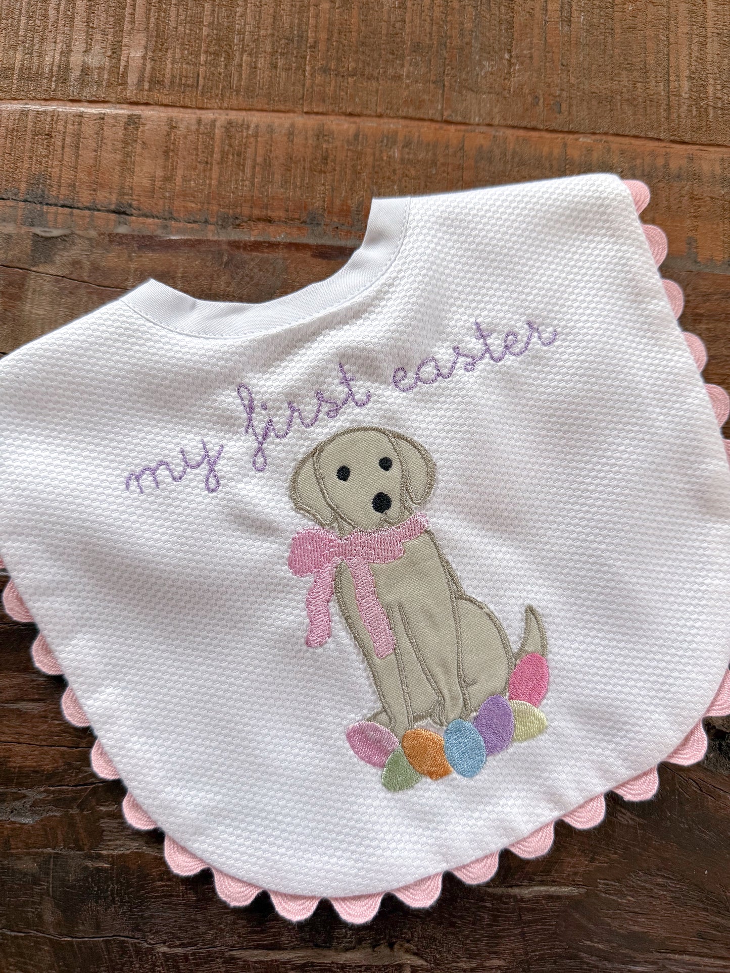 Quick Ship Easter Bibs