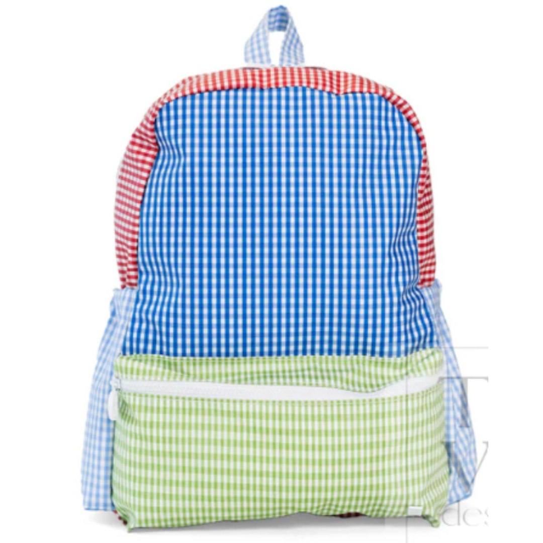 TRVL Back-To-School Pre-Order — Patch Blue Backpack