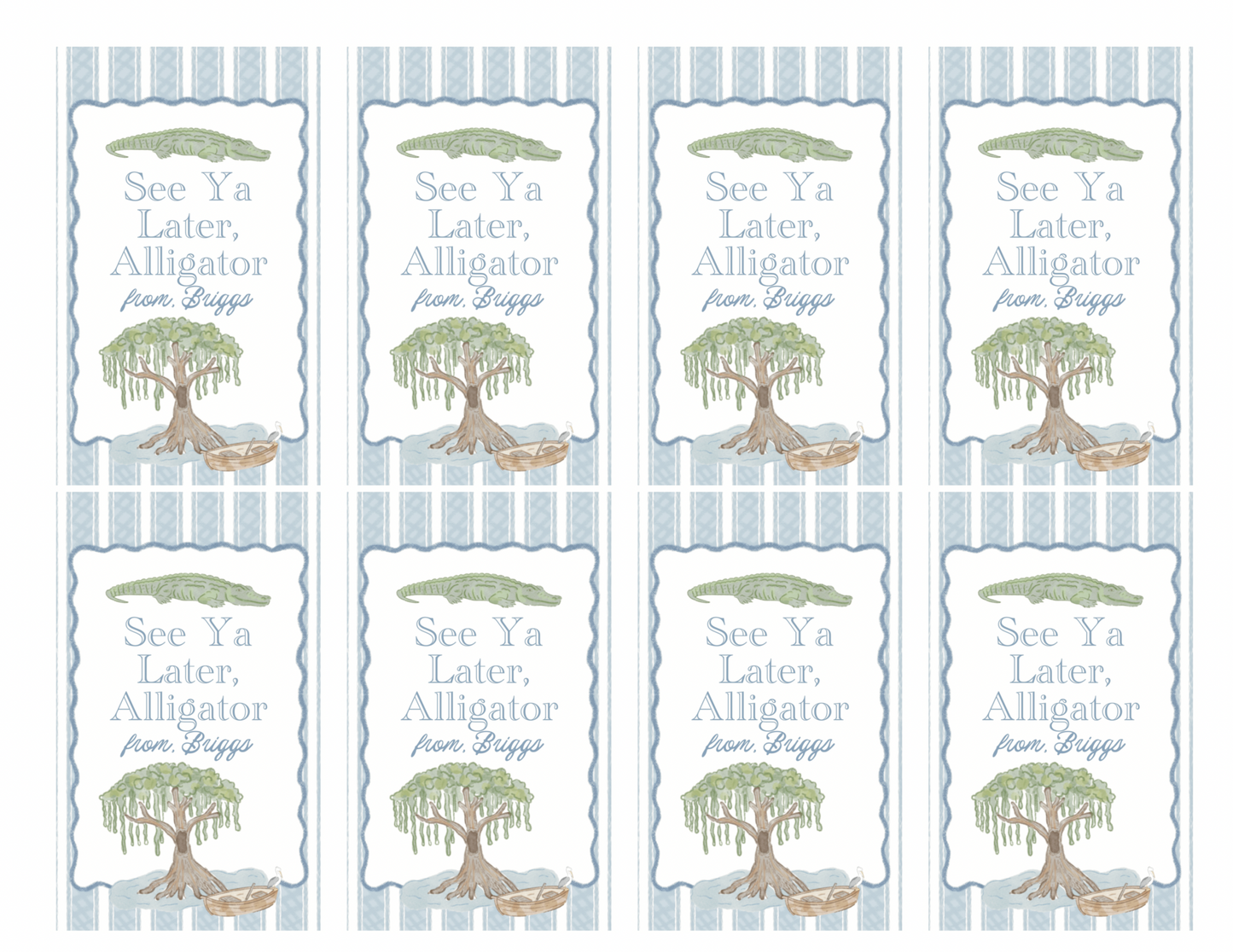 Mary Tyler Made - Party Tags for Gift Bags