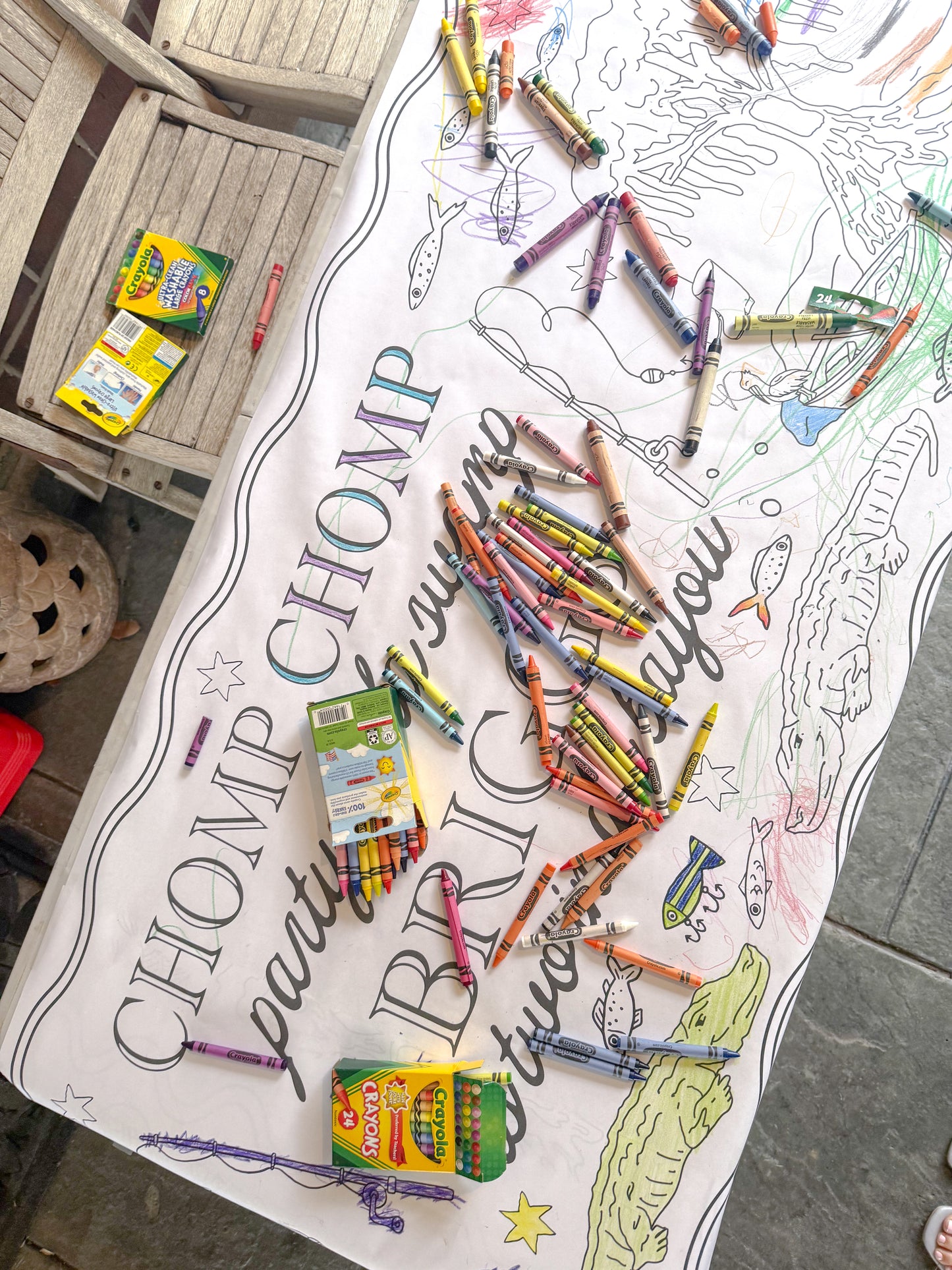 Tiny Color Co Custom Printed Coloring Sheet