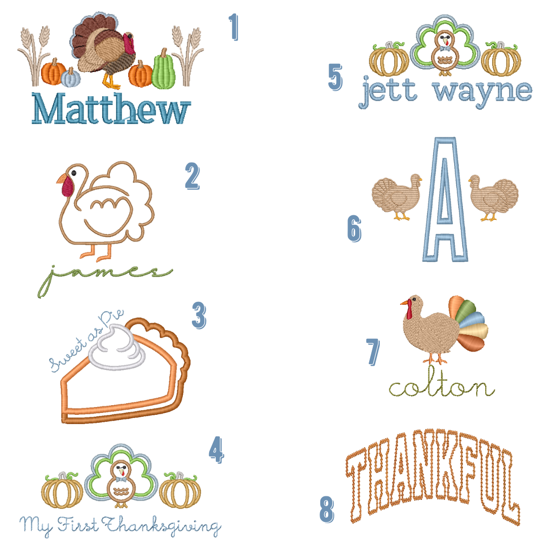 Thanksgiving Pre-Order - Stripe Bubble (Multiple Colors)