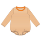Halloween Pre-Order - Stripe Long Sleeve Bubble (Multiple Colors)