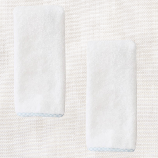 Blue Gingham Burp Cloth