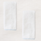 Blue Gingham Burp Cloth