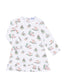 Christmas Toile Nella Pima Girls Playtime Dress