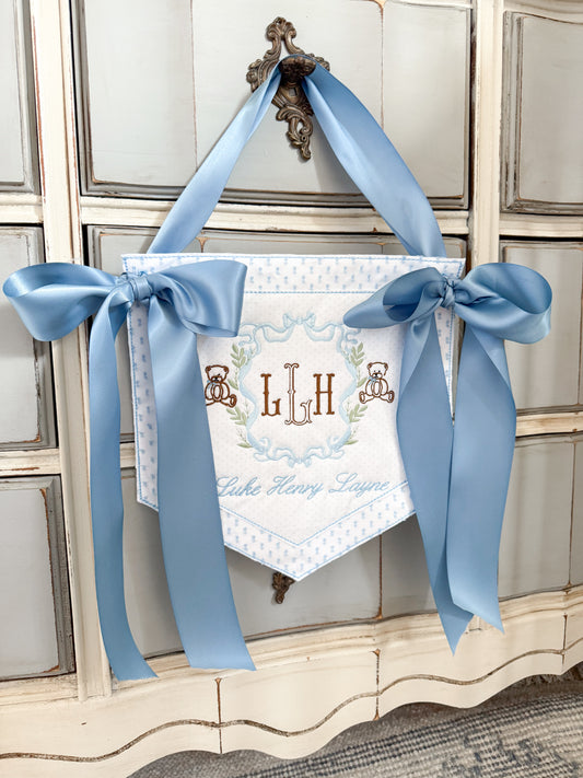 Heirloom Baby Announcement Banner