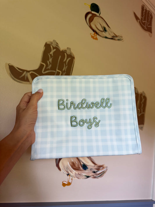 TRVL Large Roadie Zip Pouch (Multiple Color Options)