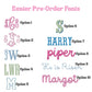 Pre-Order Easter Basket Bow