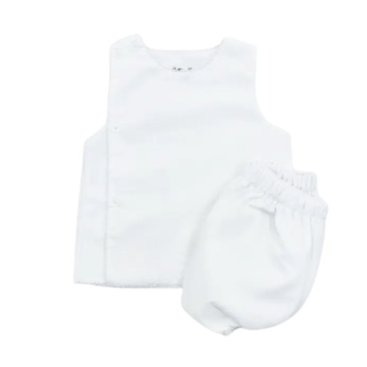 Memorial Day Pre-Order - White Diaper Set