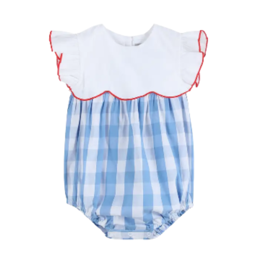 Memorial Day Pre-Order - Blue Gingham Bubble