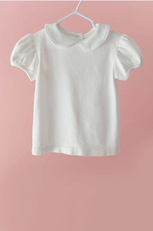 Girl Peter Pan Collar Shirt