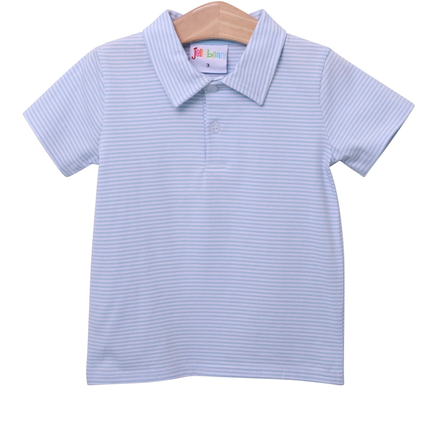 Boys Striped Collared Shirt