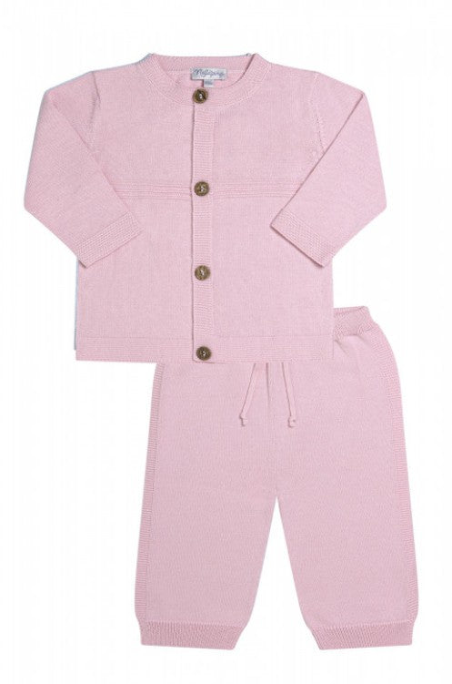 Nella Pima Pink Knit Set