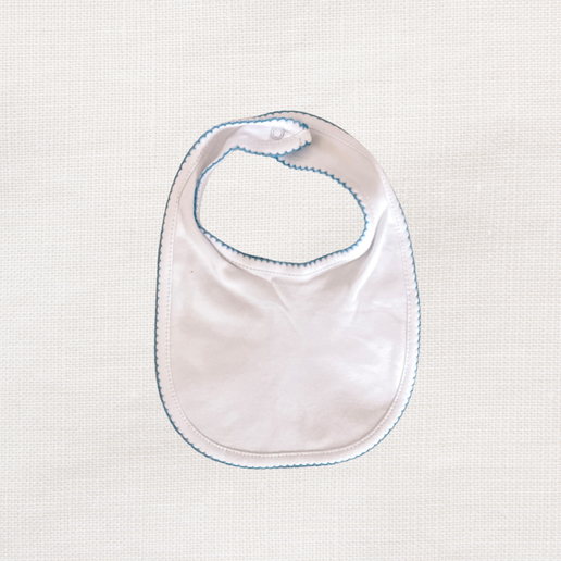 Picot Trim Bib (Multiple Colors)
