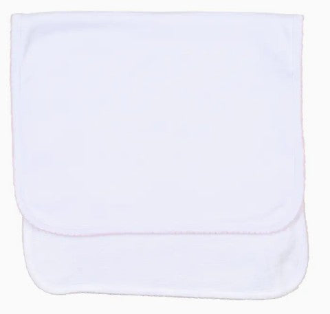 Moonstitch Trim Burp Cloth (Multiple Colors)