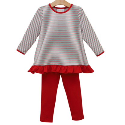 Jelly Bean Christmas Pre-Order — Candy Stripe Ava Pant Set