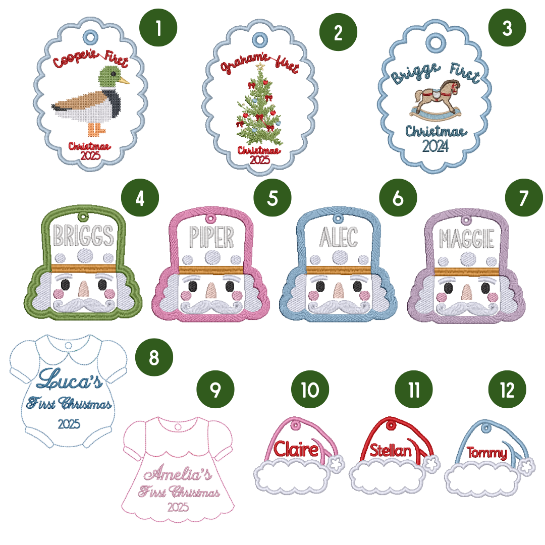 Christmas Pre-Order - Christmas Ornaments